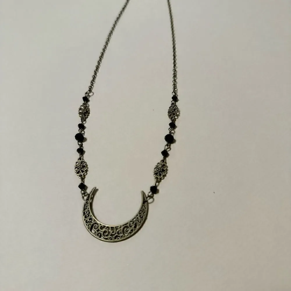 Boho moon hair band N741